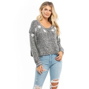 BRAND NEW Wildfox Flower Field Lewis Knit Sweater In Original Wildfox Packaging